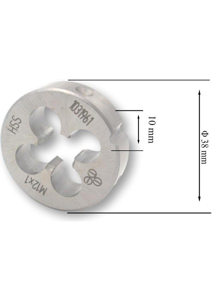 M12 x 1 Pafta Ince Vidalı Hss Dın 223/B fiyatları