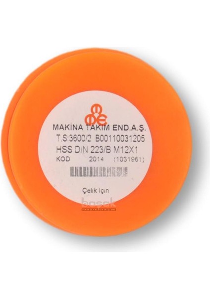 M12 x 1 Pafta Ince Vidalı Hss Dın 223/B modelleri