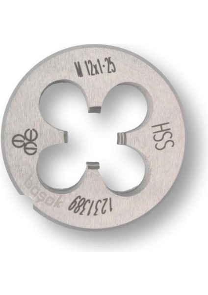 M12 x 1.25 Pafta Ince Vidalı Hss Dın 223/B