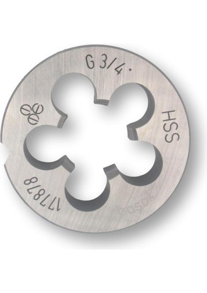 G 3/4 Pafta Boru Vidalı Hss Dın 5158/B