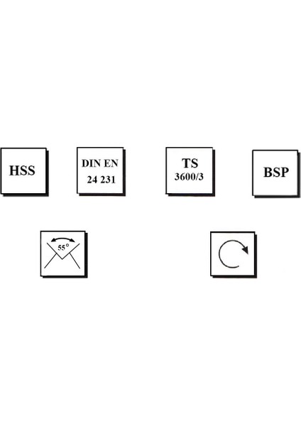 G 3/4 Pafta Boru Vidalı Hss Dın 5158/B fırsatları