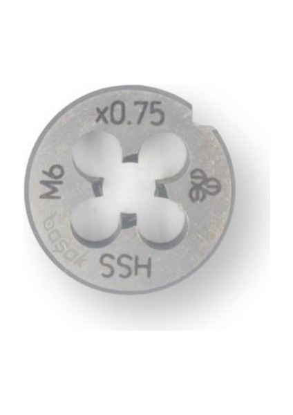 M6 x 0.75 Pafta Ince Vidalı Hss Dın 223/B