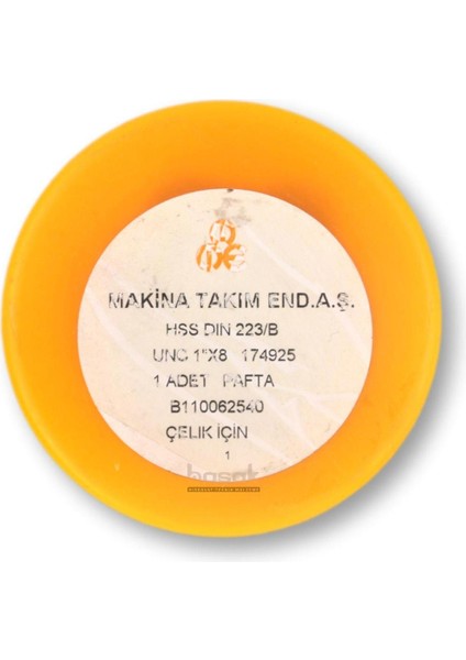 Unc 1 Pafta Normal Vidalı Hss Dın 223/B modelleri