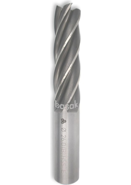 26 mm Uzun Parmak Freze Hss-Co5 Dın 844/B-N