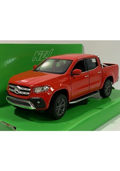 1:24 &ouml;l&ccedil;ek Mercedes Benz x Class Kırmızı