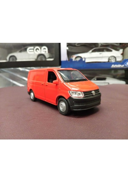 1:36 Ölçek Volkswagen Transporter T6 Van (Kırmızı)