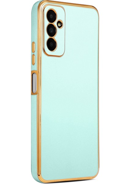 Samsung Galaxy A04S Kılıf Bark Parlak Kenarlı Kamera Korumalı Silikon
