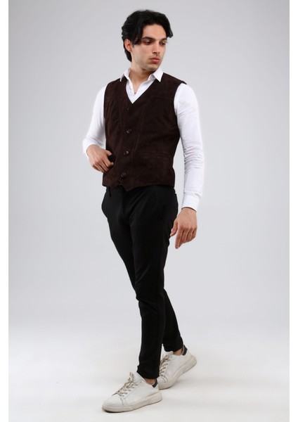 Erkek Deri Süet Yelek fiyatları