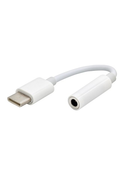Type-C To Aux 3.5mm Kulaklık Çevirici Dönüştürücü Adaptör Usb-C Adaptör(Samsung Cihazlara Uyumsuz)