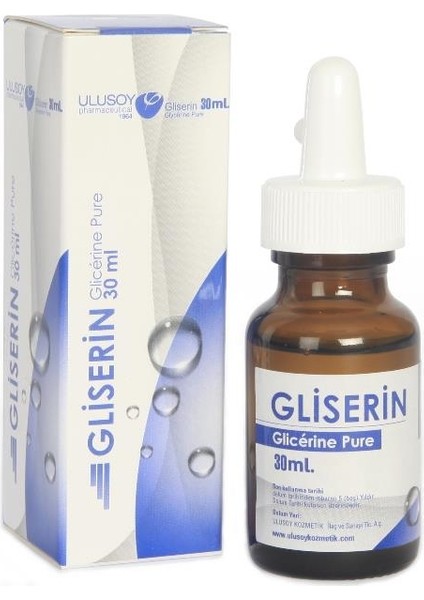 Gliserin Damlalıklı 30 ml