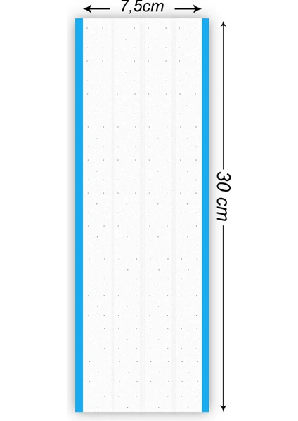 True Tape Air-Flex Bonding Adhesive Protez Saç Bandı Delikli 3'' x 12'' (7,5 cm x 30 Cm)