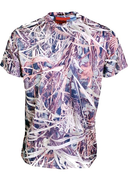 Quick Dry Sazlık Desenli T-Shirt