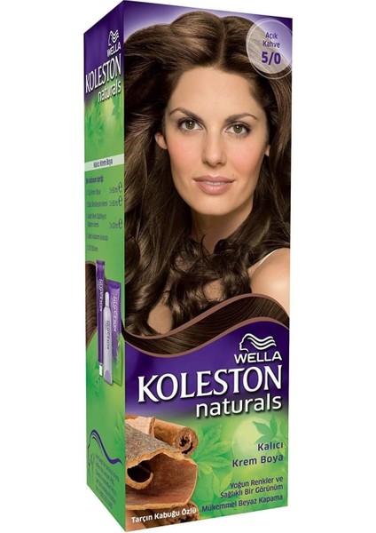 Koleston Naturals Acık Kahve 5/0