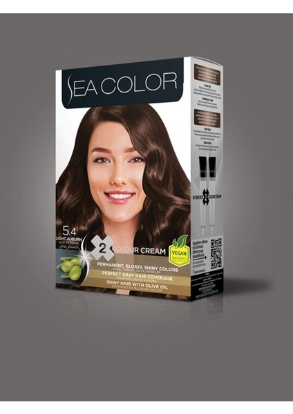 Sea Color Saç Boyası Açık Kestane 5.4 Açık Kestane