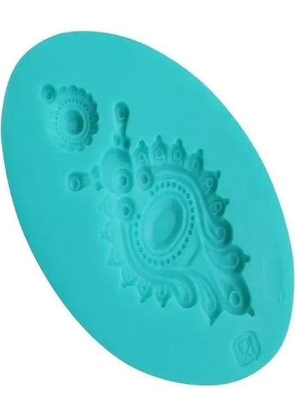 Madalyon Desenli Silikon Kalıp
