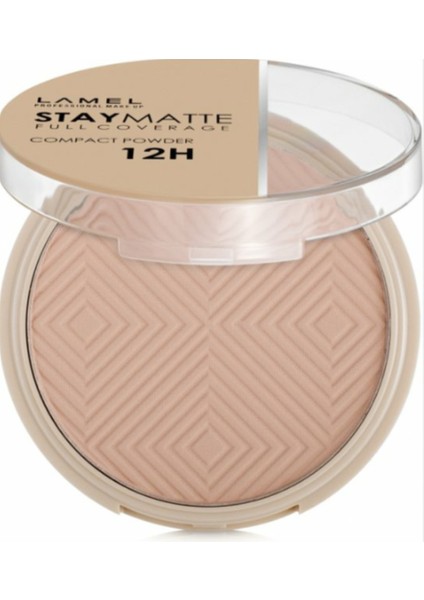 Lamel Professional Stay Matte Compact Kalıcı Mat Pudra No 402