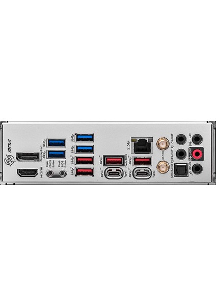 MB MPG Z790 EDGE WIFI SOKET 1700 DDR5 7200MHZ(OC) PCI-E Gen5 M.2 USB3.2 DP HDMI 1x2.5G LAN WI-FI 6E ATX Anakart