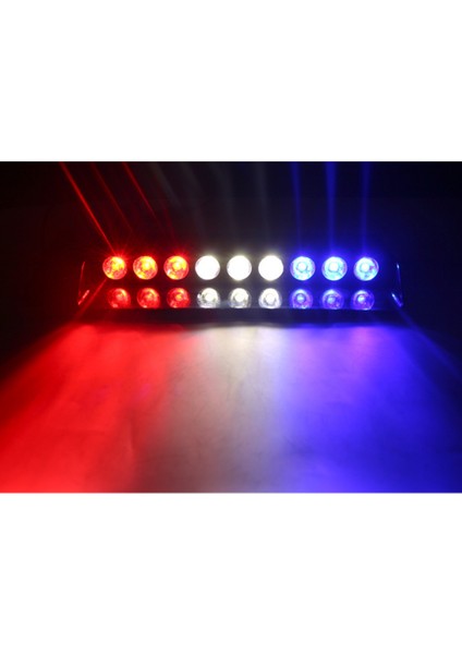 Kumandalı Polis Çakarı Cam Içi Vantuzlu 9 LED Kırmızı Mavi Beyaz Çakmaklık Girişli Ön Arka Cam fiyatları