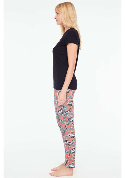 kadın yuvarlak yaka pijama takım us0116913 fiyatları