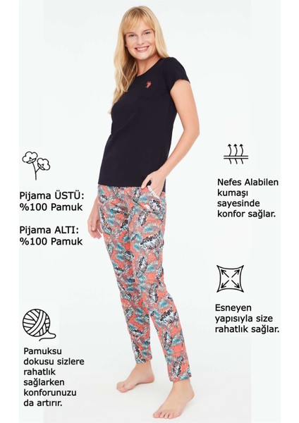 kadın yuvarlak yaka pijama takım us0116913 fırsatları