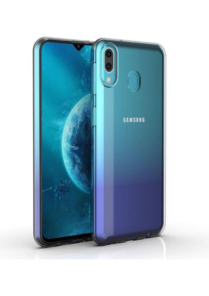 Samsung Galaxy A60 Kılıf Lüx Şeffaf Silikon