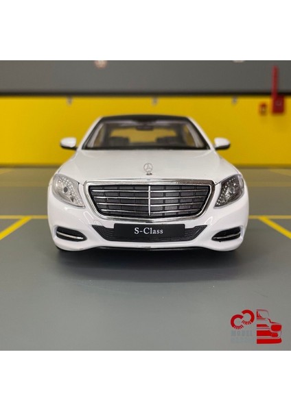 Mercedes-Benz S-Class 1/24 Ölçek *c&c Model Garage* Diecast Metal Model Araba