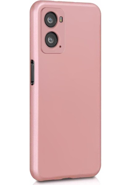 Matte Silicone Oppo A36 Kılıf Rose Gold