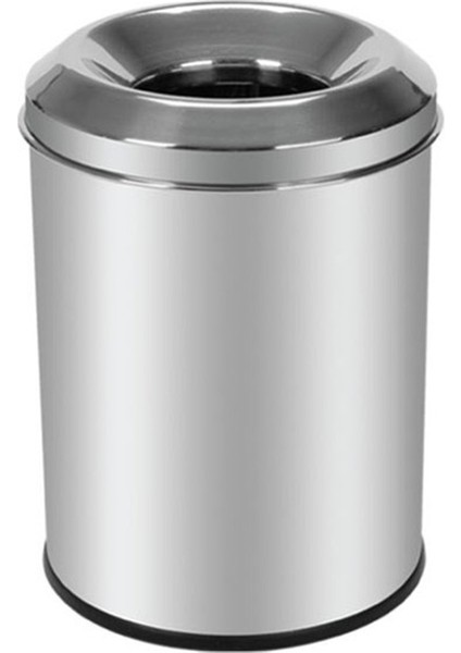 Krom Yanmaz Çöp Kovası 18 Lt PLX-3824-18