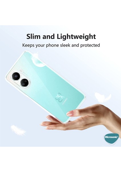 Huawei Nova 10 Se Kılıf Transparent Soft Şeffaf