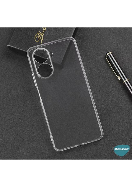 Huawei Nova 10 Se Kılıf Transparent Soft Şeffaf