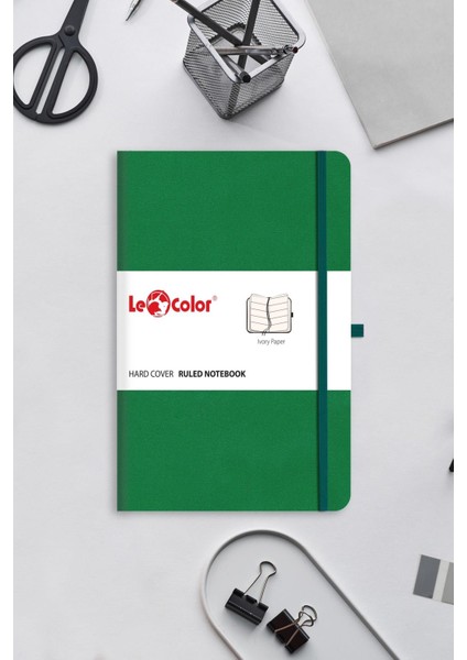 Le Color 2'li Rec Note Defter Seti 13X21 Yeşil&lacivert