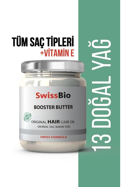 Booster Butter Orijinal Saç Bakım Yağı 200 ml