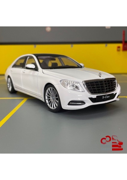 Mercedes-Benz S-Class 1/24 Ölçek *c&c Model Garage* Diecast Metal Model Araba