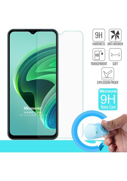 Xiaomi Redmi Note 11E Nano Glass Cam Ekran Koruyucu