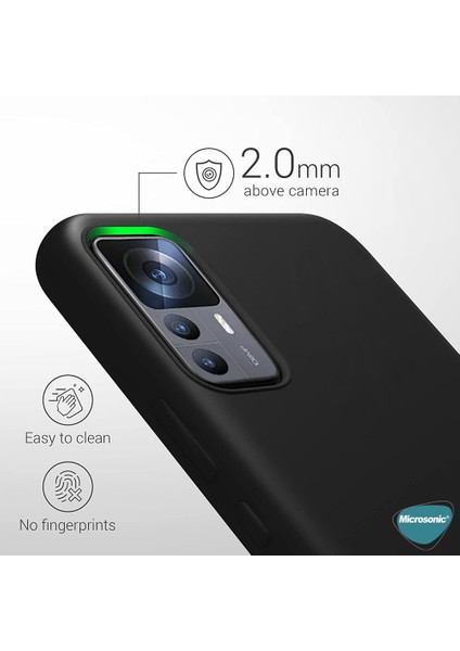 Matte Silicone Xiaomi Mi 12T Kılıf Kırmızı