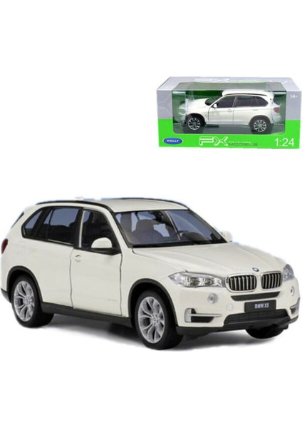 Bmw X5 Gri 1/24 Metal Model Oyuncak Araba