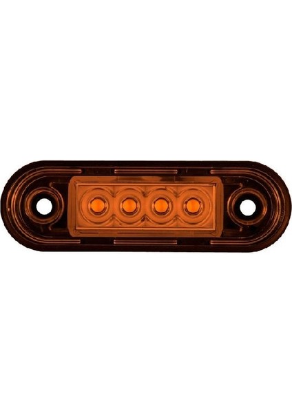 Formplas Parmak Lamba 4 Led'li 83MM 12V-24V Sarı