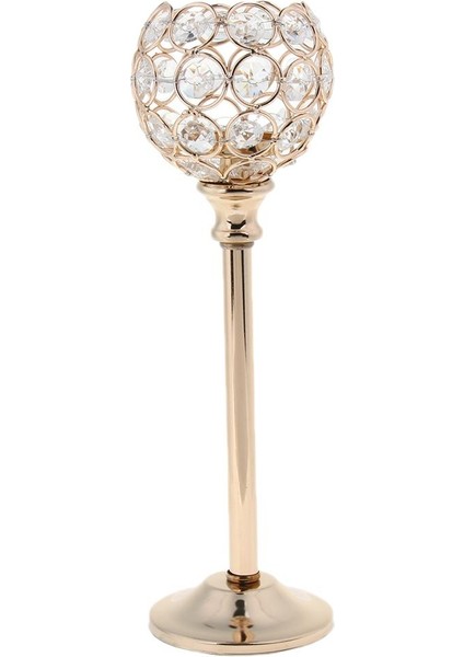 3 Yükseklik Altın Kristal Goblet Çay Işık Şam Tutucu Sevgililer (Yurt Dışından) indirimleri