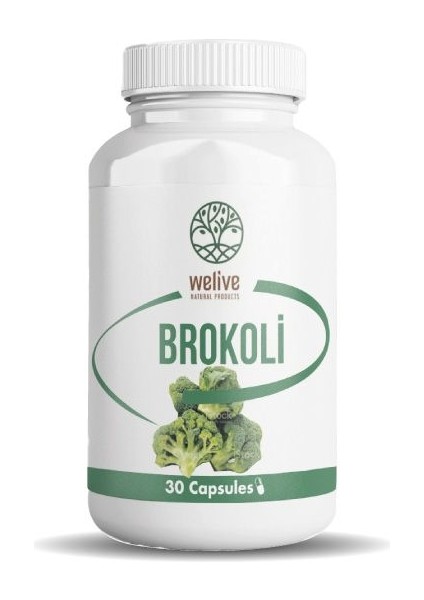 Welıve Brokoli Ekstresi 30 Capsul