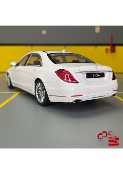 Mercedes-Benz S-Class 1/24 Ölçek *c&c Model Garage* Diecast Metal Model Araba