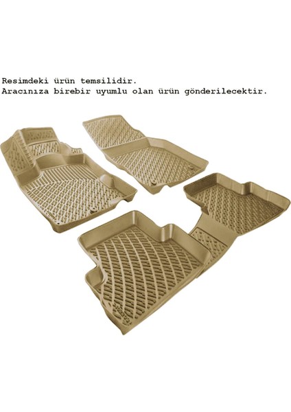 Land Rover Discovery 2009-2016 Paspas Bej 3D Havuzlu