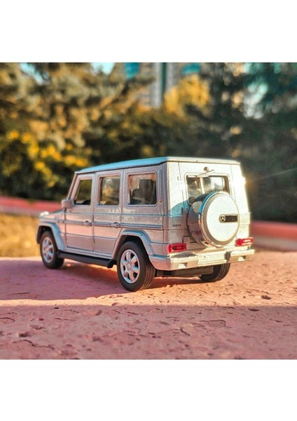 1:32 / 1:36 Mercedes Benz G Class G500 Diecast Model Araba Gri modelleri