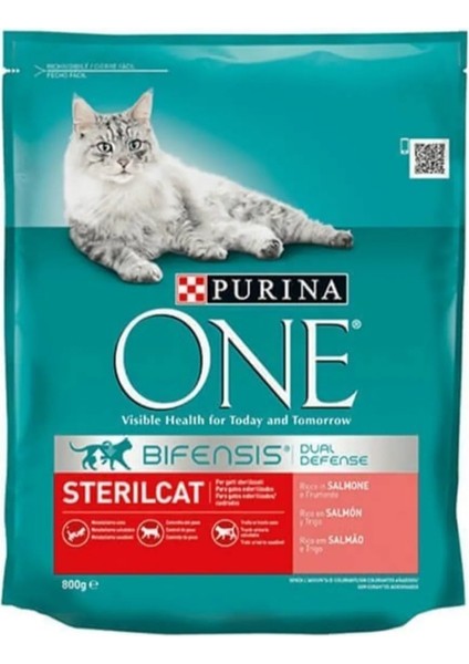 Sterilcat Somonlu Kısırlaştırılmış Kedi Maması 800 gr