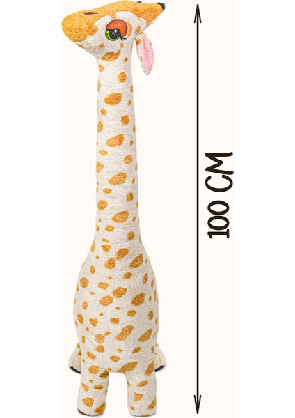 Büyük Yumuşak 100 cm Oyuncak Peluş Zürafa Uyku ve Oyun Arkadaşı fiyatları