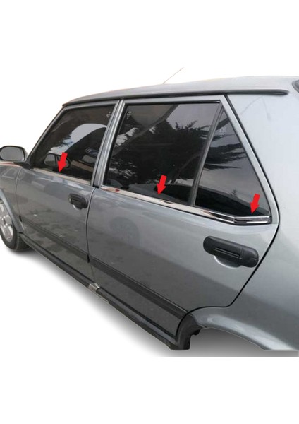 Fiat Tofaş Cam Çıtası 6 Parça Paslanmaz Çelik fiyatları