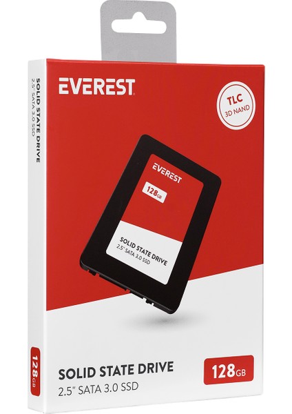 ES128A 128GB 2.5 Sata3.0 520MB/460MB 3D Nand Flash SSD Hard Disk