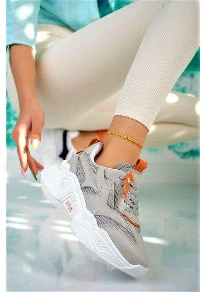 Mosina Bağcıklı Ultra Rahat Kadın Sneaker