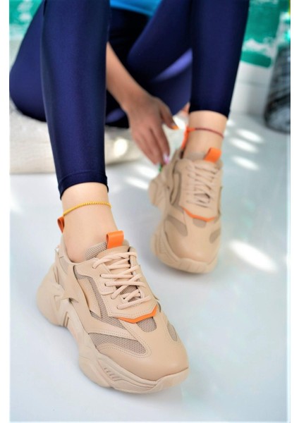 Mosina Bağcıklı Ultra Rahat Kadın Sneaker