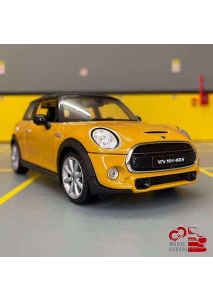 New Mini Hatch 1/24 Ölçek *c&c Model Garage* Diecast Metal Model Araba