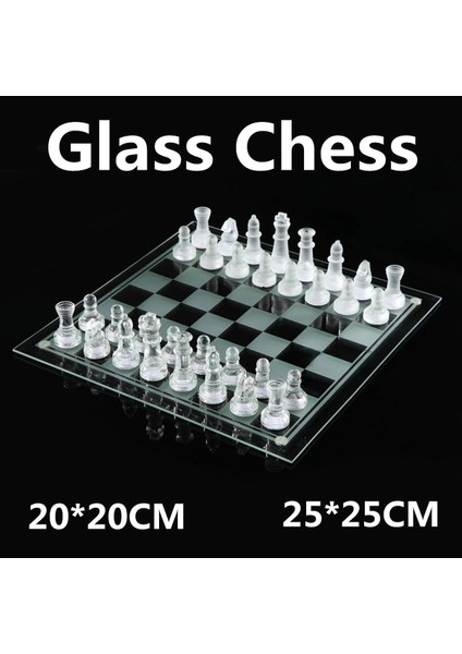 Cam Santraç Takımı (25X25)CM Dekoratif Hediyelik